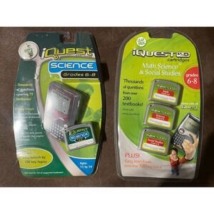 Leap Frog IQuest Set Of 2 Science Grade 6-8
